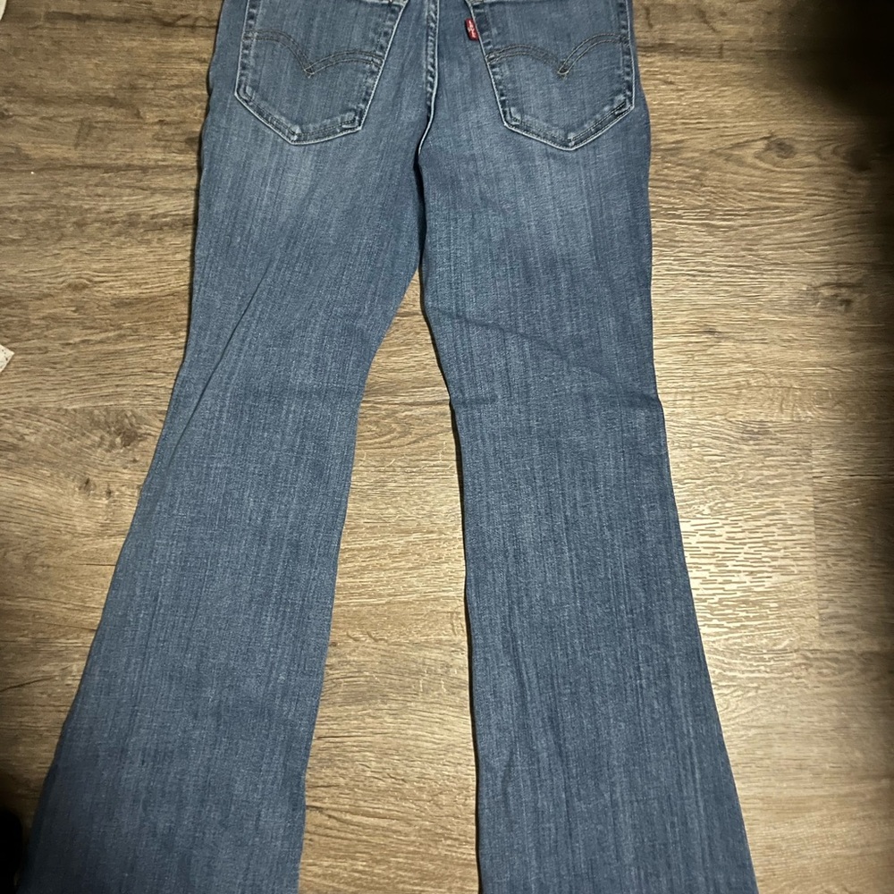 Stylish Blue Flare Women's Jeans